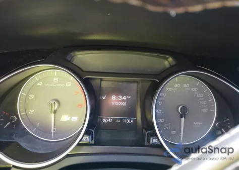 2013 Audi S5 3.0T Premium Plus from USA, damaged, VIN WAUGGAFR2DA016753